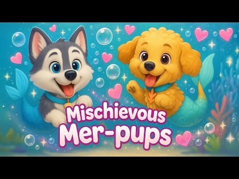 Tide Tales Episode 7 | Mischievous Merpups Sing-Along Adventure for Kids
