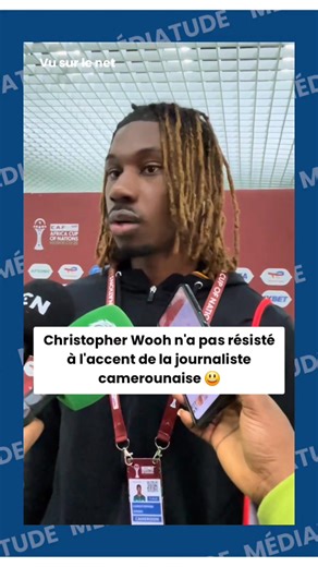 🔴[VIDÉO] En zone mixte, Christopher Wooh n'a pas résisté au "Weer" de la journaliste camerounaise 😃 --‐---------------- 📣📢😍 Marre des longues attentes pour obtenir un rendez-vous médical ? K-Hospitals.com vous connecte rapidement aux professionnels de santé à Douala & Yaoundé. Essayez : K-Hospitals.com appelez au 242 237 242 ou écrivez sur WhatsApp https://wa.me/237679812586 #Médiatude | Médiatude