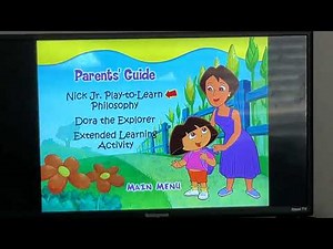 Dora the Explorer: Map Adventures Menu Walkthrough