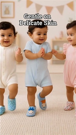 Tiny Feet, Big Comfort 🥰 | Elves Organic Cotton Baby Shoes