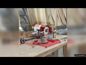 VEVOR Circular Saw Blade Sharpener 5" Grinding Wheel Size Rotary Angle Mill Review