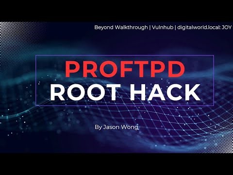 JOY VulnHub Walkthrough | ProFTPD ModCopy, Privilege Escalation to Root
