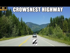 British Columbia Highway 95 North & BC Highway 3 West Through the Purcell Mountains