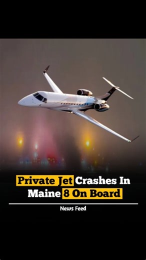 Farhad Safi on Instagram: "A Bombardier Challenger 650 private jet carrying eight people crashed during takeoff from Bangor International Airport, Maine, on Sunday evening. Emergency crews responded around 7:45 p.m., but the extent of injuries is unknown. The FAA and NTSB will investigate the crash. The airport remained closed overnight. The crash occurred amid a heavy snowstorm, with very low visibility and below-freezing temperatures. Audio from air traffic control captured warnings about low 