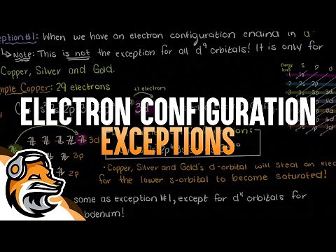 Electron Configuration Exceptions