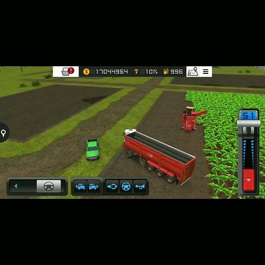 Farming Simulator 16 || FS 16 || How To Harvest Crops In FS 16 || Mj GamerS