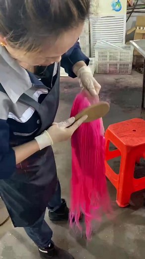 Body wave pink color processing | Hair Retailer/Wholesaler