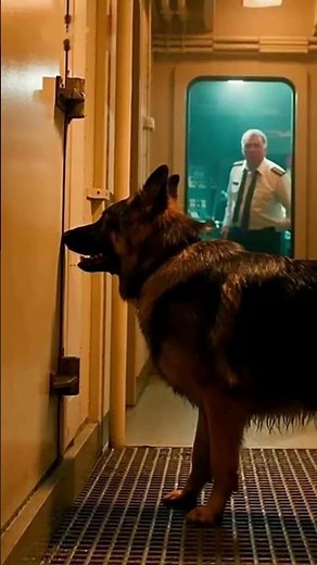Unstoppable Shepherd,Dog's Epic Ship Rescue! #germanshepherd #movie #shortmovie #shortfilm