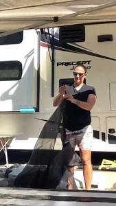 Watch RVINGPRO RV Awning Side Shade Screen on Amazon Live