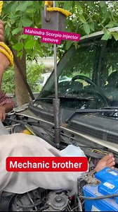 Mahindra Scorpio injector remove #MAHINDRA#INJECTOR | Mechanicbrother