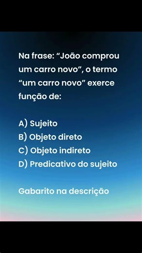 Questão de português para concurso público