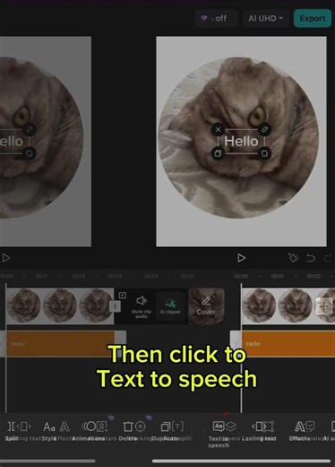 How to Add an AI voice to your project from capcut#capcut