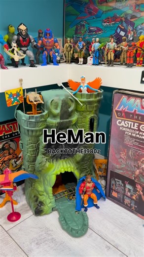 My He-Man collection. MOTU is a fun toy line to collect. I used to have Eternia. I need it back. Does this bring back memories or what #motu #heman #toycollection #80s #80skid | Back To The 1980z