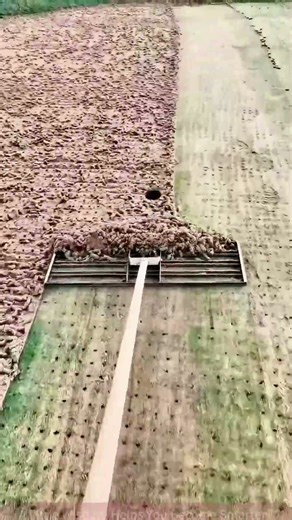 Golf Course Lawn Care: Aerator Blends Sand and Grass to Perfection!