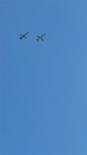 2x MD T-45C flying over miami #military #md #plane #miami #cool #formation #fyp #foryou #shorts #mia