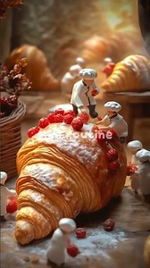 Watch these mini chefs create adorable pastries 🥐✨