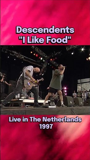 Descendents - "I Like Food" live in The Netherlands (1997) #descendents #90spunk #punkrock