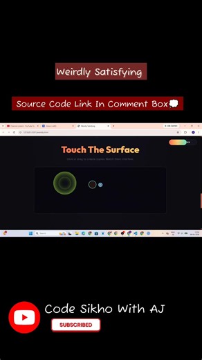 Weirdly Satisfying UI Effects for Your Portfolio 💻✨ #webdesign #coding #frontend