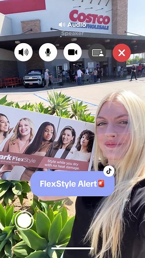 This is not a drill. 🚨 Shark FlexStyle® is now available at Costco, both online and in store. This Costco exclusive set includes the 1.25” Auto-Wrap Curlers, Curl-Defining Diffuser, Round Brush, Paddle Brush, Oval Brush, Wide-Tooth Comb, and Concentrator. Go grab yours today. 🫶 #SharkBeauty #SharkFlexStyle #costcofinds #ForAllHairkind