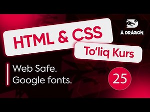025 Web Safe Google fonts