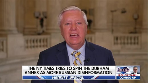 Lindsey Graham reacts to explosive new declassified Durham Annex on Sean Hannity: "What it is, if it’s legitimate, is that before Crossfire Hurricane was opened by the FBI, there was a conversation that the FBI is going to oil the case before they even open up the case." | Fox News