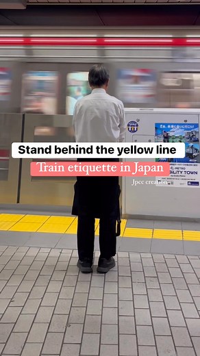 8.2K views · 185 reactions | In Japan, the yellow safety line at...