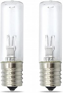 lumenivo LB1000 UV-C Replacement Bulbs for Germ Guardian GG1000, GG1000CA, GG1100, GG1100W, GG1100B 3 watts, E17 Intermediate Base UVC Bulb - T7, Germicidal UVC Lamp Replacement - 2 Pack