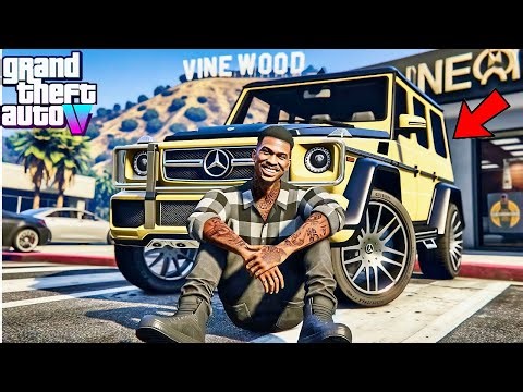 😍CJ's NEW Exclusive Road Trip Car-GTA 5 CJ Real Life Mod Season 1 Episode 13