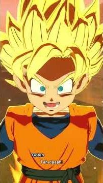 Dragon Ball Z : Goten Saiyan transformation