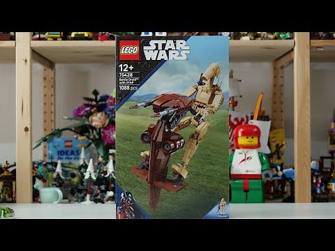 LEGO Star Wars 75428 Battle Droid with STAP Speed Build