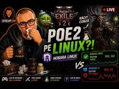 🔴 LIVE Path of Exile 2 pe Linux?! 👀 Nobara vs Windows 11