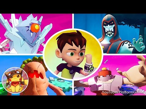 BEN 10 Power Trip: All Bosses & Final Boss [2K 60FPS]