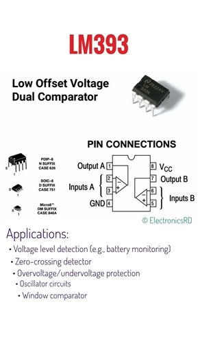 LM393 Low Offset Comparator
