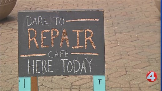 'Dare to Repair' cafe helps residents repair items