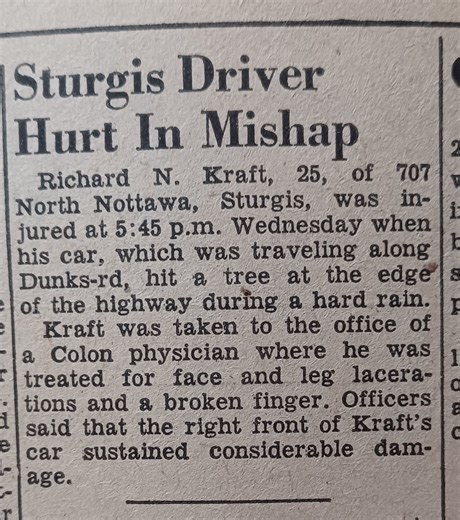 Sturgis, Michigan history and genealogy | April 1956: Sturgis man (d | Facebook