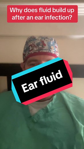 #greenscreen fluid after an ear infection is normal. If the fluid doesn’t drain after 3 months you need to get that checked out. If the the fluid is still there and there is hearing loss, the fluid may have to be drained. #fluid #ear #earinfection #baby #hear #hearing #ouch #stuffy #pop #popping #eustachiantube #fyp