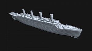 RMS Titanic - reworked version - 3D model by vandragon_de