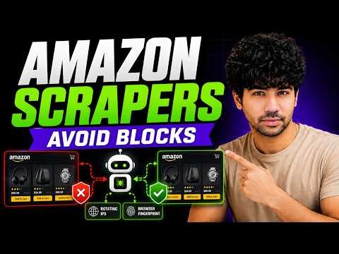 How Amazon Scrapers Avoid Getting Blocked 🤯 | Proxy Rotation & Web Scraping Explained