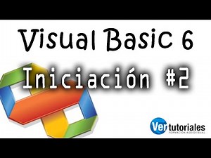 Visual Basic 6 (vb6) Iniciacion - programa botones y cajas de texto #2