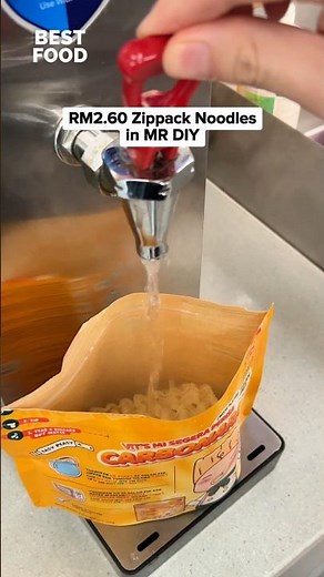 RM2.60 Zippack Carbonara Instant Noodle in Mr DIY PLUS!