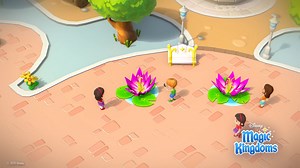 26K views · 229 reactions | Brighten up your Kingdom with the lovely Pink Lily Water Garden!  As part of the Mulan collection, this cheerful decoration features a beautiful, bright pink lily that adds elegance and charm. It’s the perfect way to bring a touch of calm and color to your landscape—a flower fit for a warrior! ⚔️ | Disney Magic Kingdoms | Facebook