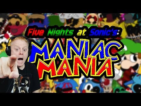 A PLUSHIE WHO ACTUALLY ASSISTS US | FIVE NIGHTS AT SONIC'S MANIAC MANIA | MORE CHALLENGES & SECRETS