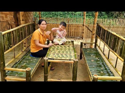 How to Build Simple Bamboo Furniture | Emotional Village Life