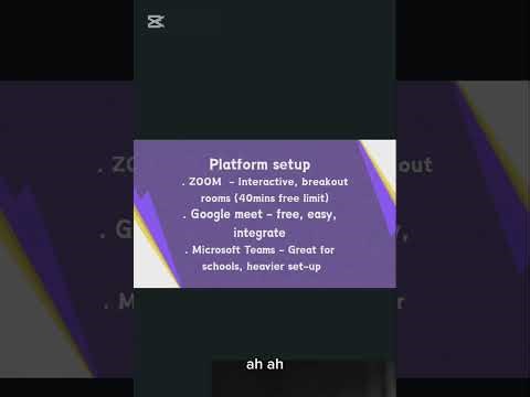 How to set up your online Classroom (Beginners guide)