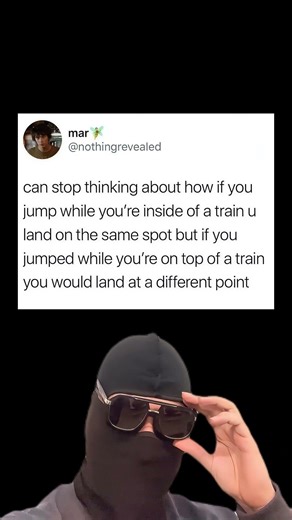 The Train Jump That Shouldn't Work (But Does) #shorts #physics #trick