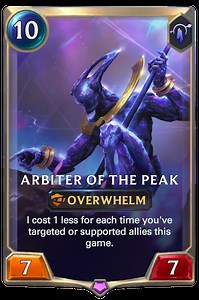 Arbiter of the Peak - LoR | League of Legends Wiki