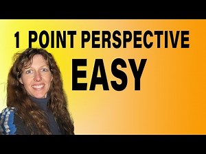How To Draw Using One Point Perspective - Beginners EASY Tutorial