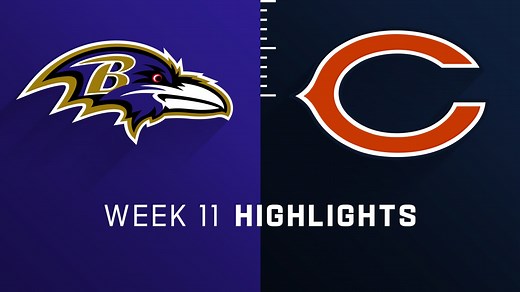 Ravens vs. Bears highlights | Week 11