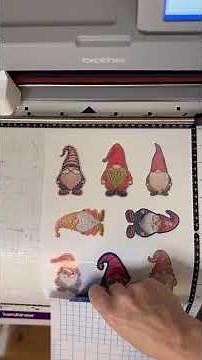 Make Holographic Easy Peel Stickers with Brother ScanNCut