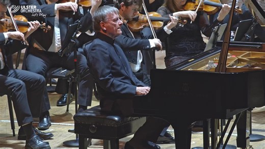 4K views · 73 reactions | 30 seconds of Sir Stephen Hough performing Brahms' Piano Concerto No.1 with the Ulster Orchestra, conducted by Jac van Steen, from tonight's concert in the Ulster Hall. | Ulster Orchestra | Facebook